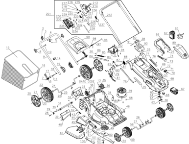 Part Location Diagram of 5140187-98 DeWALT TRIGGER BUTTON